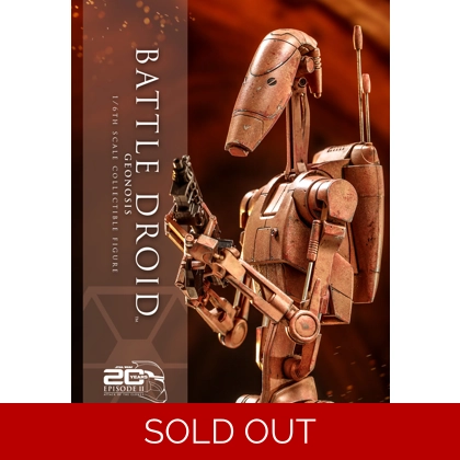 Hot Toys - Star Wars Episode II: Attack of the Clones - 1/6th scale Battle Droid (Geonosis) Collectible Figure